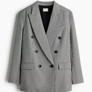 H&M OVERSIZED DOUBLE-BREASTED BLAZER